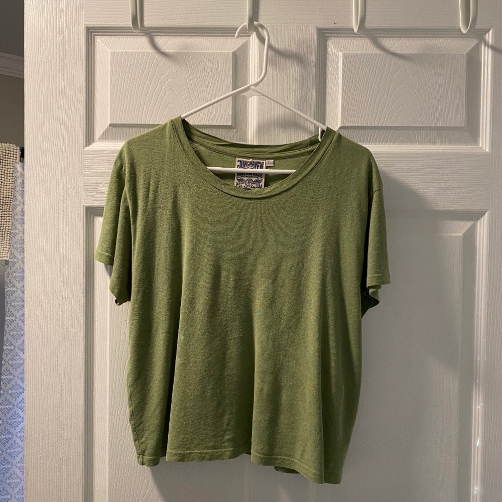 Jungmaven Laurel Crop Tee